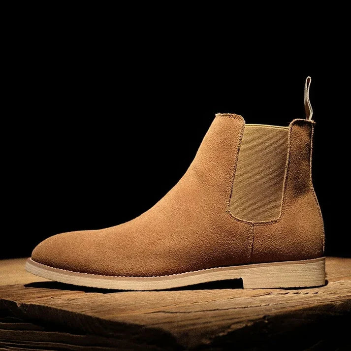 Bota Chelsea em Couro Masculina Montvani MV242 - (Promoção de Inverno 2026)